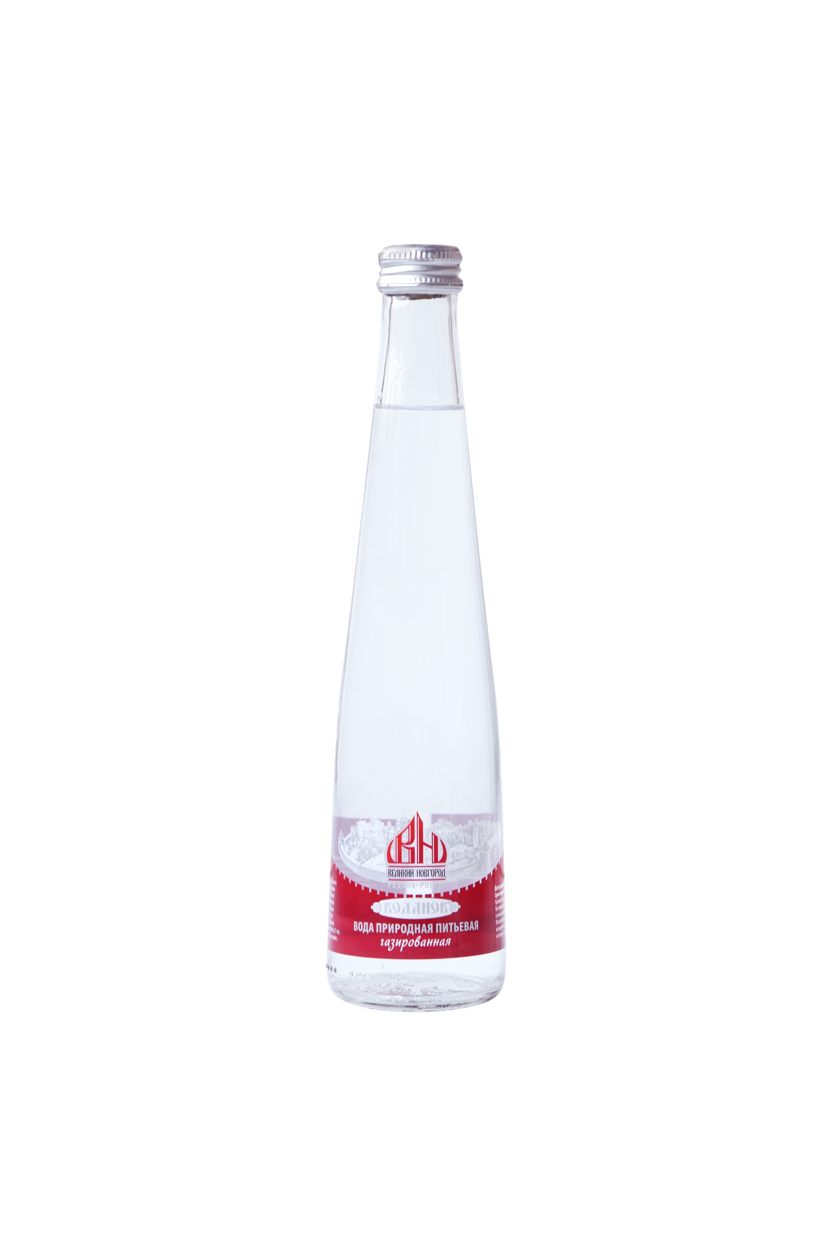 Вода "Воданов" 0,33л газ, стекло