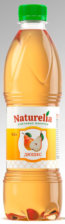 Лимонад Naturelia Дюшес 0,5л ПЭТ газ (в упаковке 12шт)